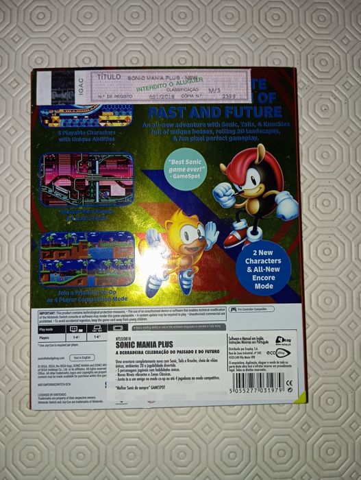 Sonic mania plus de colecionador