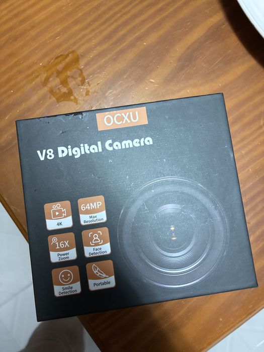 V8 Digital Camera 64MP 4K
