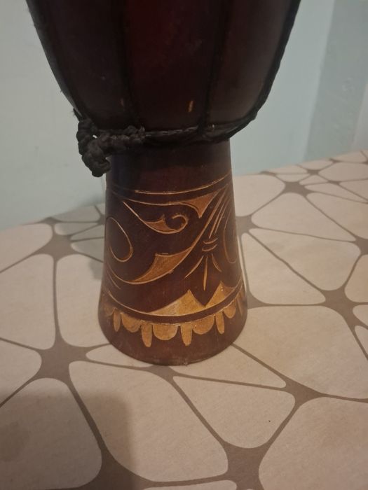 Bongos mały drewniany