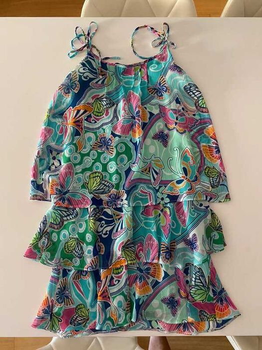 Vestido de verão colorido