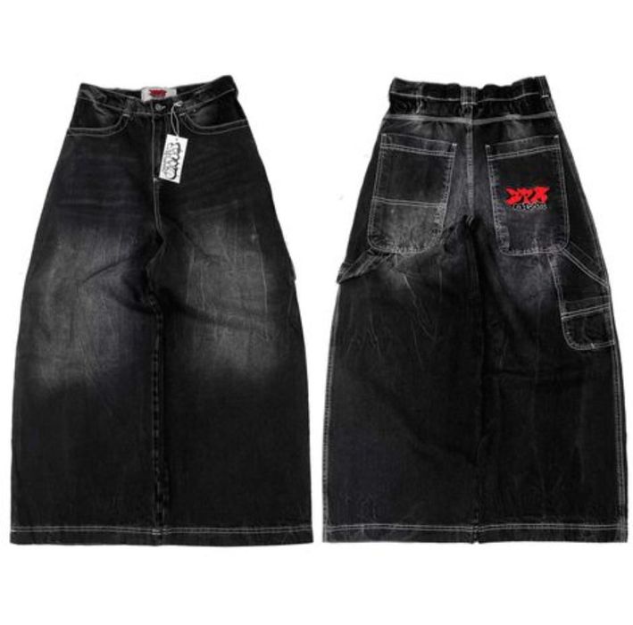 Джинси pants baggy штани y2k sk8 WEXWEAR rap 3PM Antique work jeans