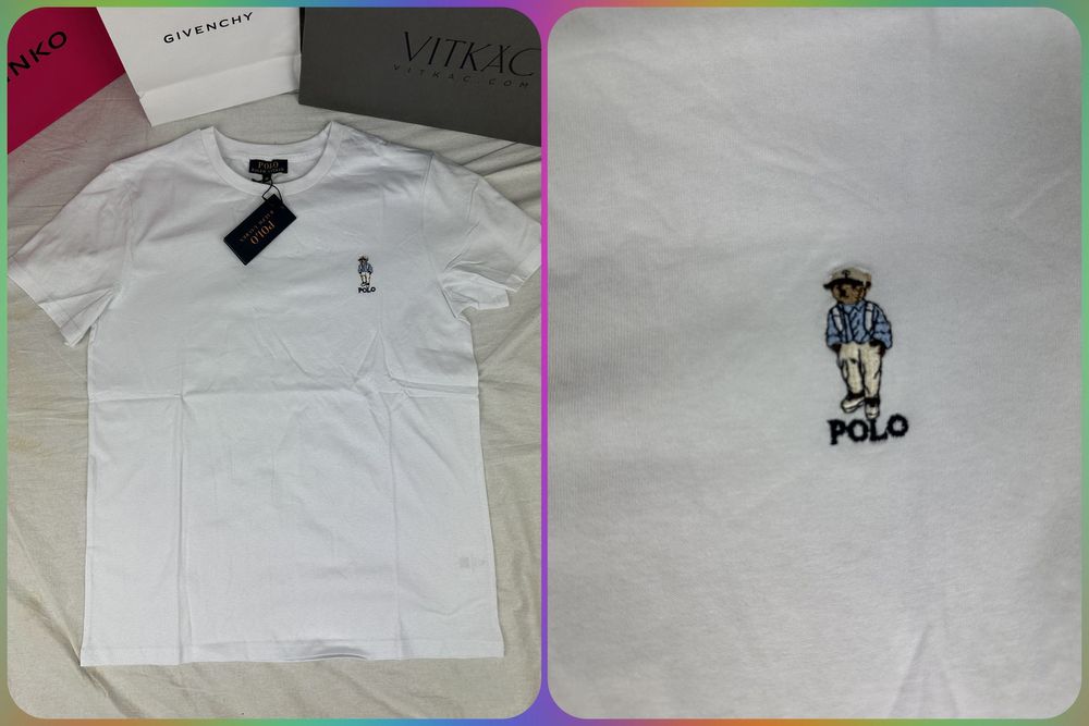 Koszulka ralph tshirt karl koszulki męskie lauren lagerfeld kolory premium