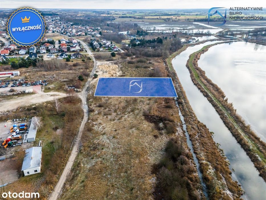 Działka 5911 m² - produkcja, składy i magazyny - Widok 5