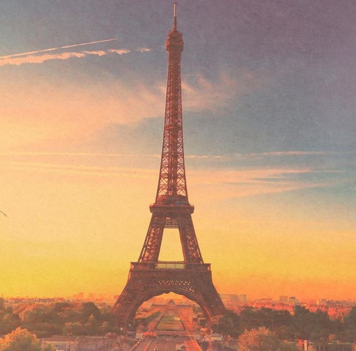 Cartaz decorativo de parede "Torre Eiffel" - novo