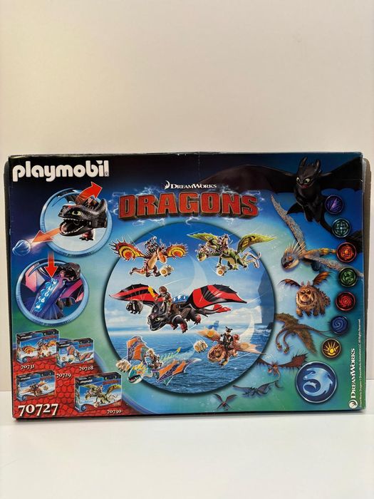 Playmobil 70727 dragons jak wytresować smoka Szczerbatek i Czkawka