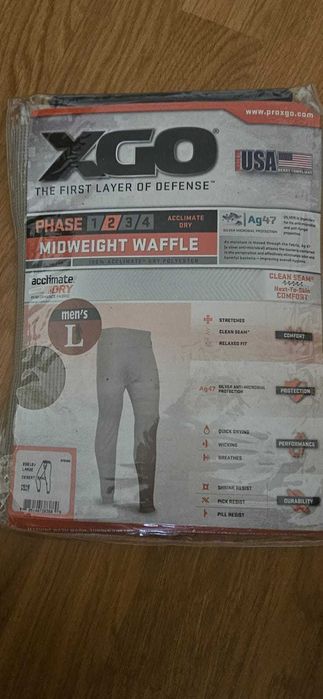 XGO Waffle Performance Thermal Pant NonFR Phase 2 білизна кальсони L