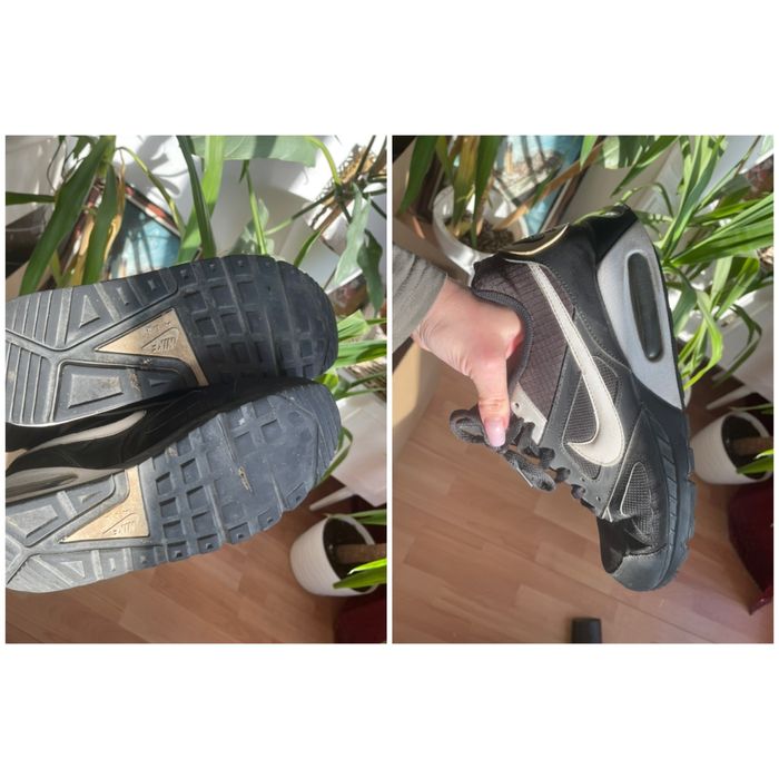 Nike Air Max IVO 45  sportowe czarno białe