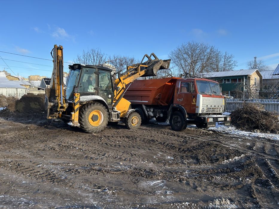 Оренда Камаз самоскид- JCB Зміни Вивіз сміття снігу Доставимо сипучі
