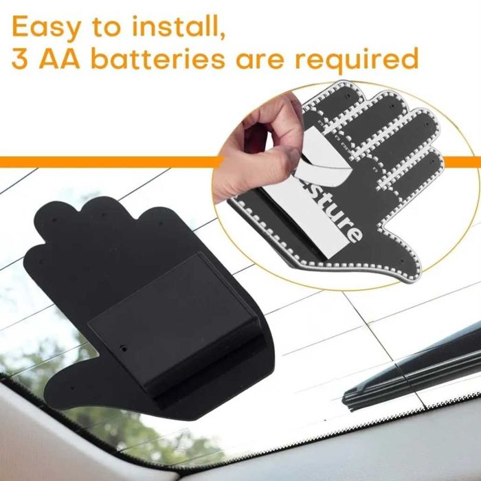 Car Gesture Led Hand Рука з підсвіткою для автомобіля