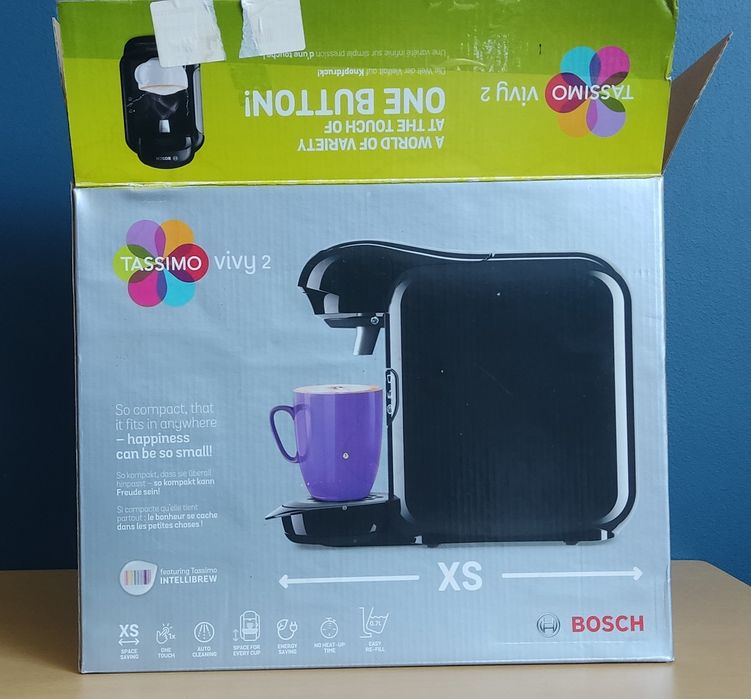 Ekspres do kawy ciśnieniowy Bosch Tassimo Vivy 2 + kapsułki GRATIS
