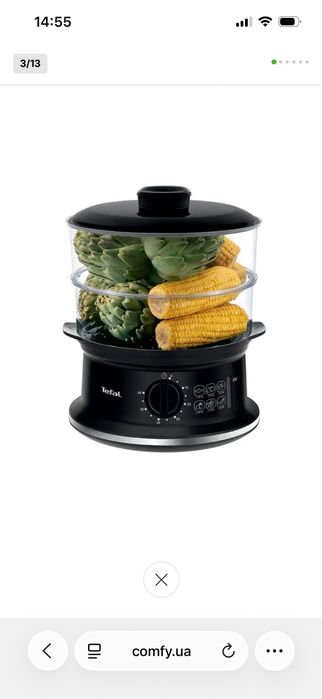 Пароварка Tefal Convenient series VC1401