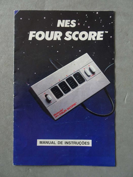Catálogo / Instruções NES Four Score