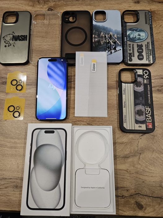 iPhone 15 + 6 Case SUPER STAN bateria 87%