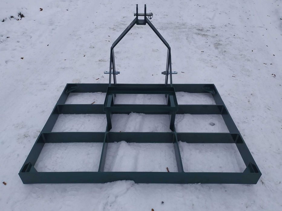 Krata niwelacyjna do traktorka Niwelator Równiarka Krata do równania