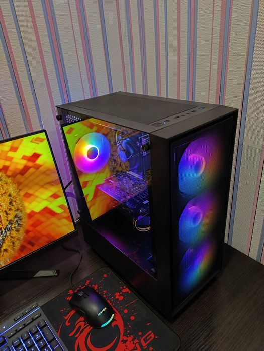 Ігровий ПК  Intel i5 - 4460 / RX 570 / 12GB  RAM / SSD + HDD