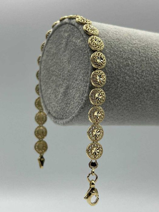 Bransoletka złota 14K 7.28g