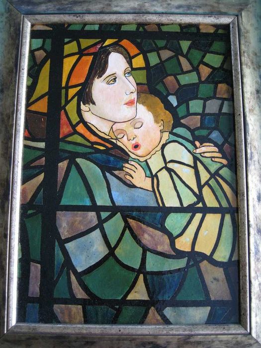 Obraz   Matka  Boska z  Dzieciątkiem