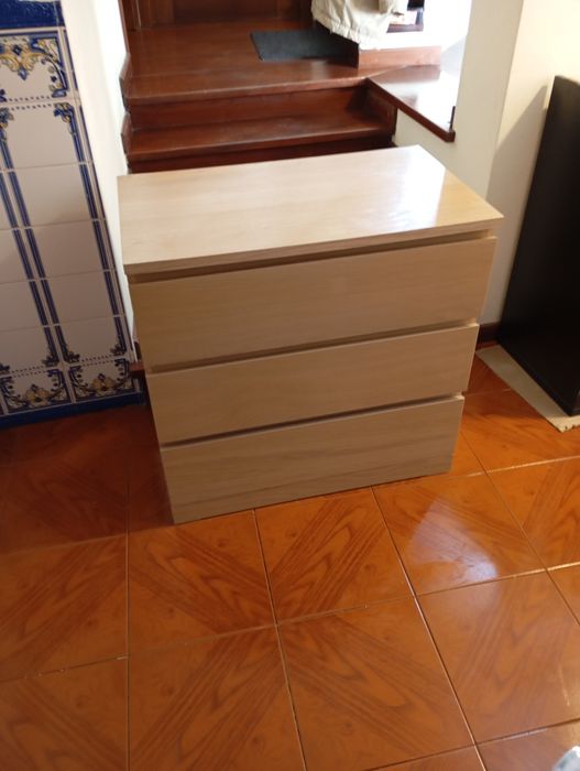 Cómoda de 3 gavetas