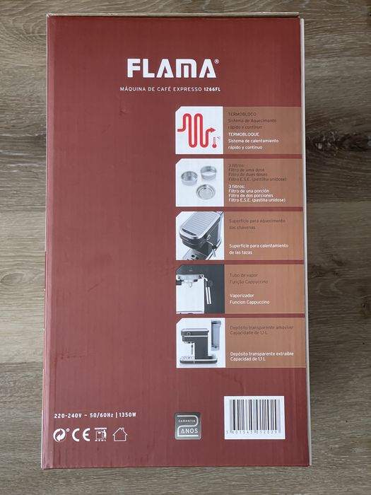 Máquina Café Flama 1266FL - Nova