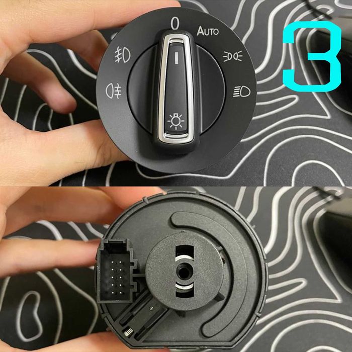 Перемикач світла Skoda, Volkswagen, Seat, Audi(Переключатель света)