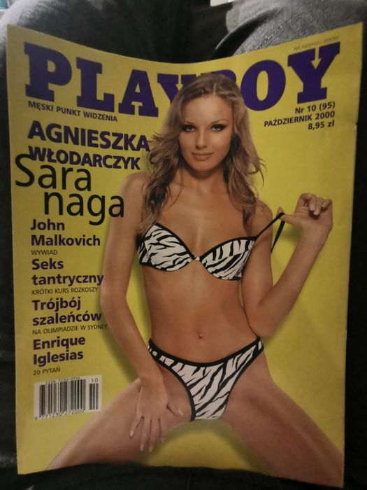 Playboy numer 95 październik 2000 z Agnieszką Włodarczyk