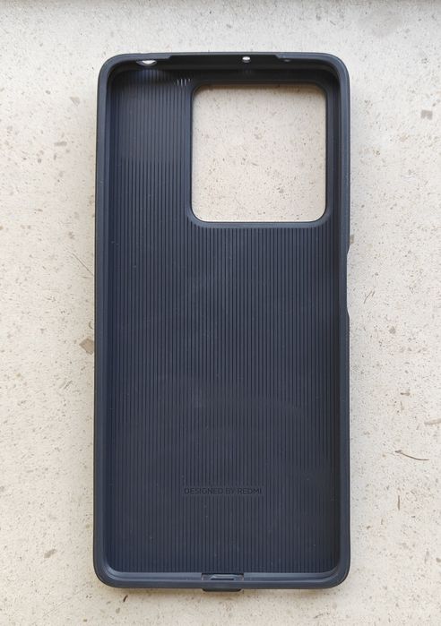 Redmi Note 13 Pro 5G - Capa preta original (silicone)