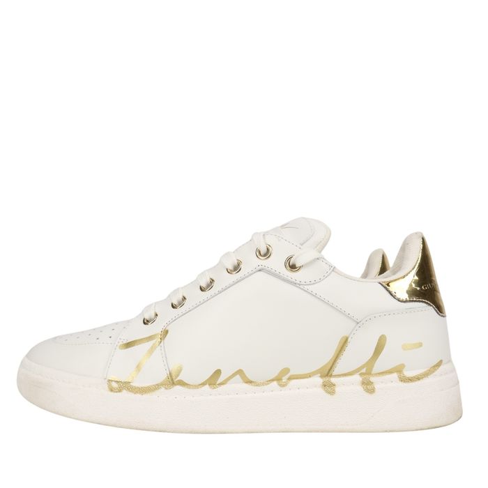 Giuseppe Zanotti Buty męskie sneakersy rozmiar 44 białe skórzane buty casualowe sportowe BU1296