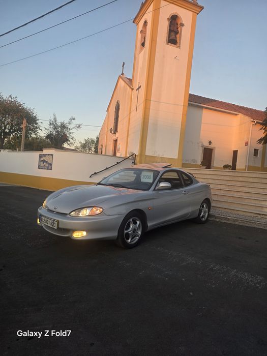 Hyundai Coupé 1.6i 16V 114cv gasolina ano1998 insp7-2027  pneus semi novos  Batarias nova troco