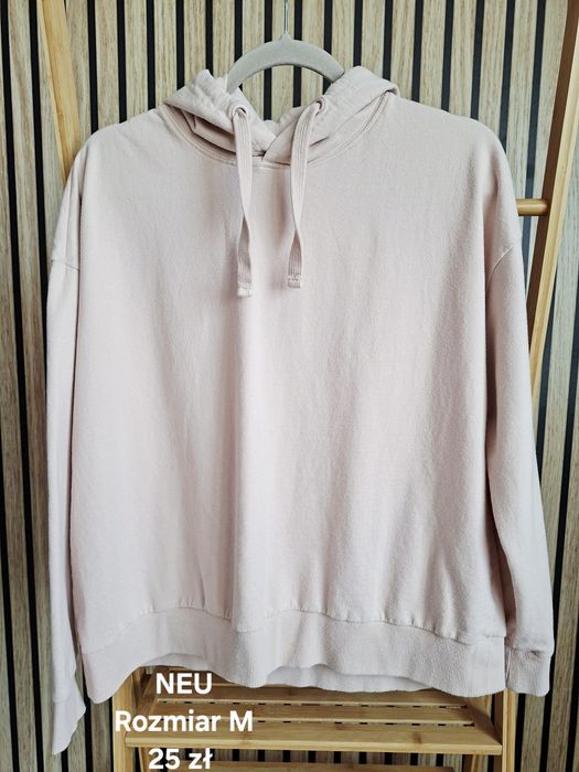 Bluza pudrowy róż - M