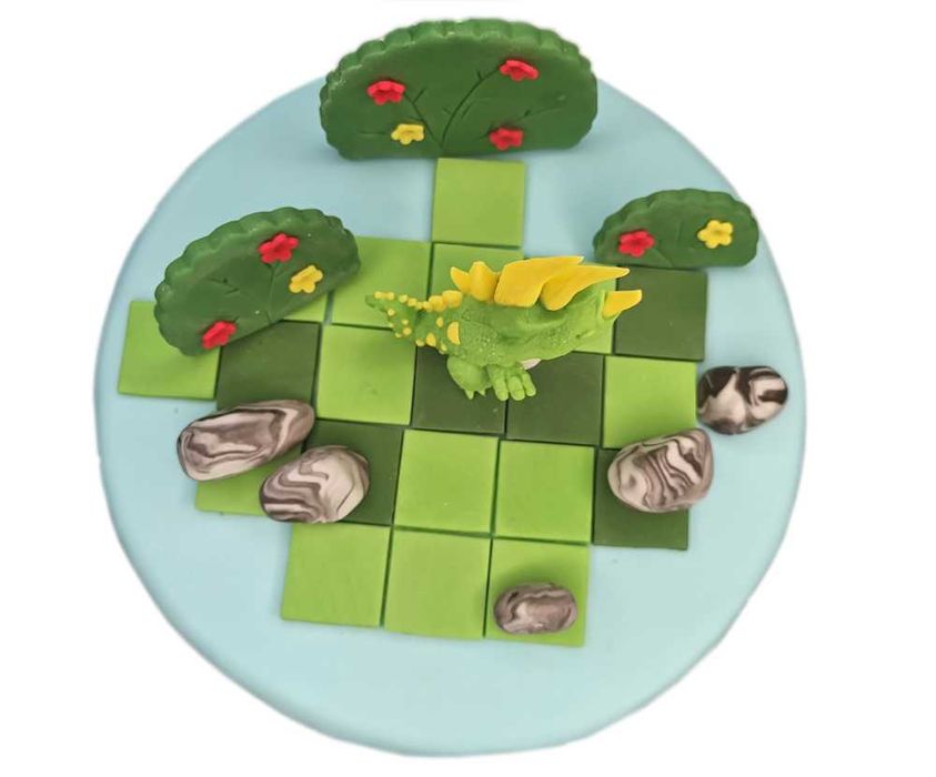 Zestaw na tort Dino, Dinozaur