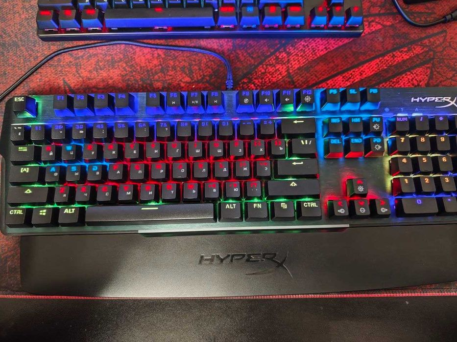 Клавіатура для геймерів HyperX Alloy MKW100 USB Black