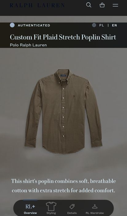 Koszula Męska Ralph Lauren L
