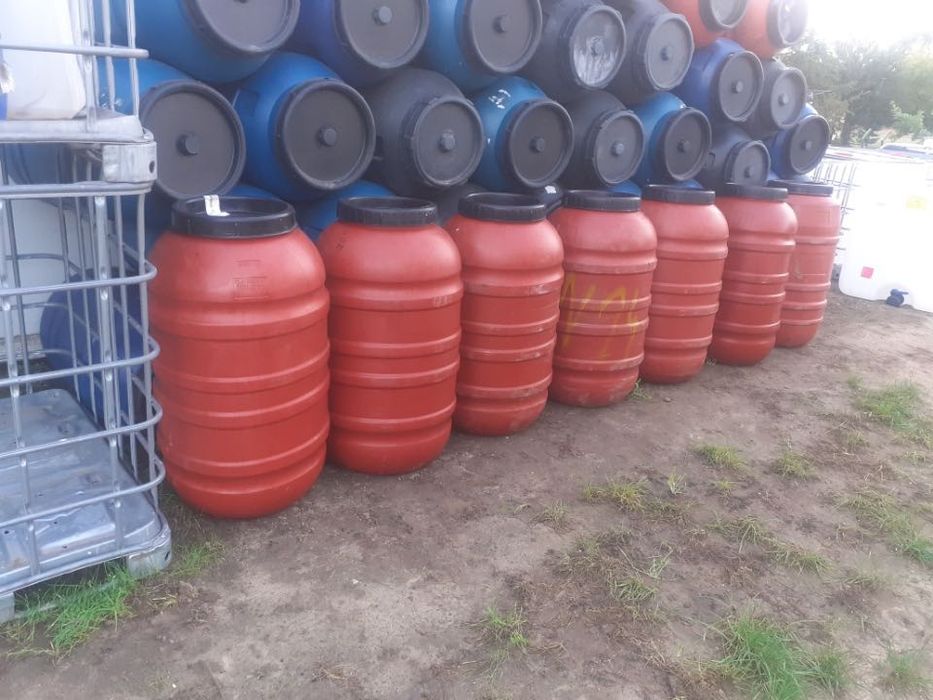 Zbiorniki 1000, 800, 700l. Beczki 220 l, Mauzer