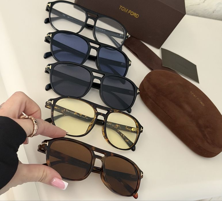 Очки солнцезащитные Tom Ford тренд 2026 все цвета