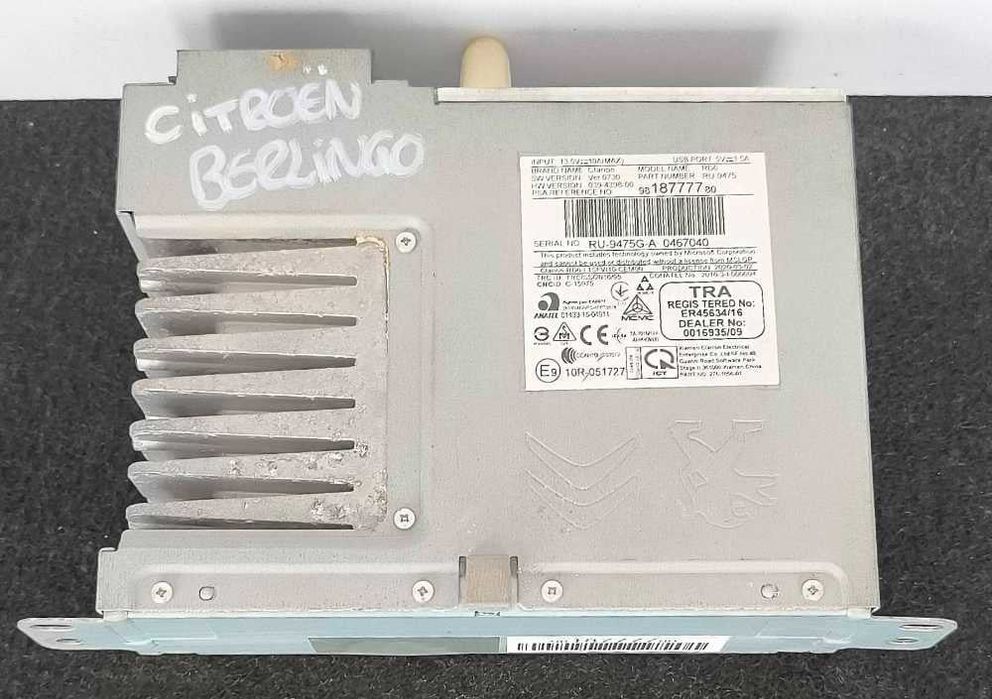 Rádio / Auto Rádio 9818777780 - CITROËN C3 AIRCROSS II