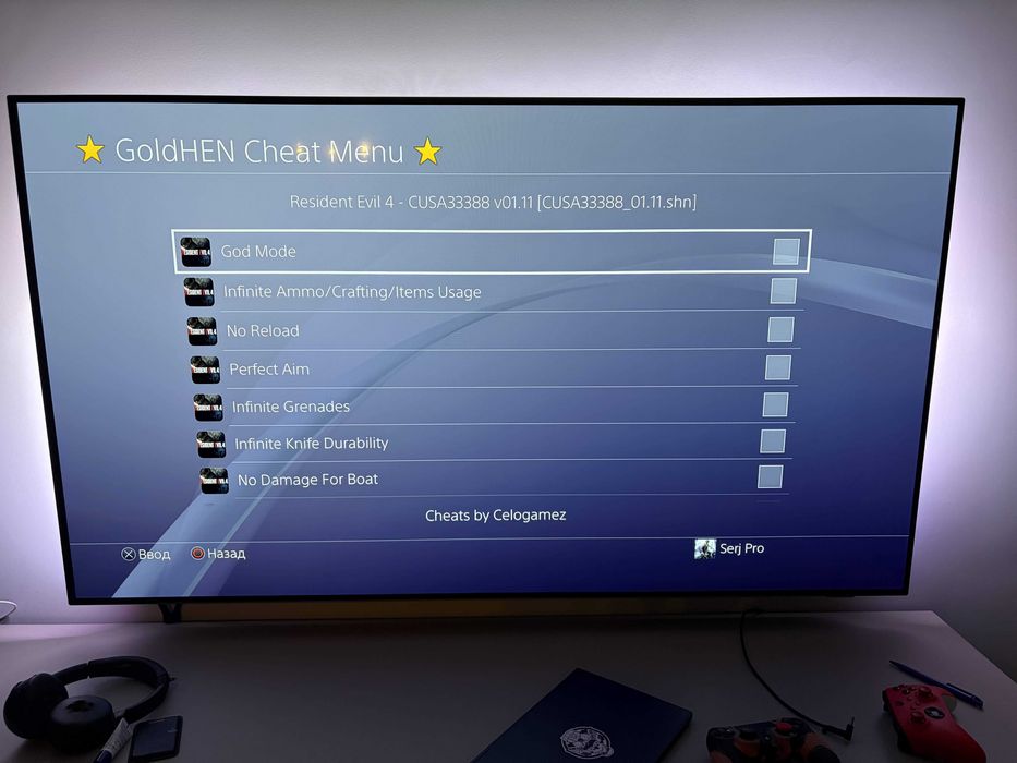 Sony PlayStation 4 Pro 1TB (прошивка 11.00)