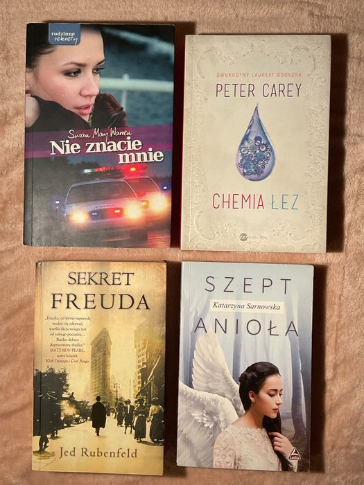 Zestaw 4 ksiazek