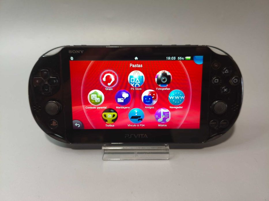 Ps Vita Desbloqueada + Cartao 128 GB