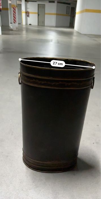 Suporte guarda-chuva em latão, pintado à mão