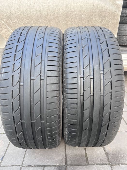 Шини 245/40/20 пара бу Bridgestone літо Runflat;Резина склад R20