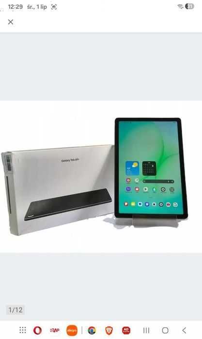 FAJNY TABLET SAMSUNG A11 x230. Gwarancja producenta. Pamięć 6/128 gb. Ekran 11 cali. Android 16