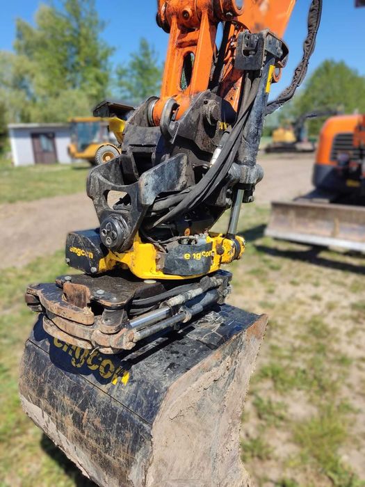 Koparka mini Midi DOOSAN DX62R-3 JCB Yanmar Komatsu Bobcat tiltrotator