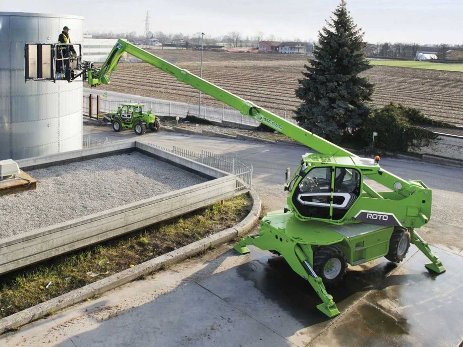 Wynajem ładowarek teleskopowych sztywne /obrotowe/ Usługi z operatorem