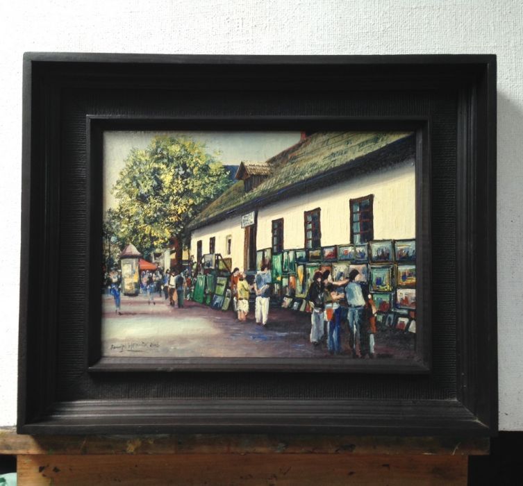 Obraz olejny, "Muzeum Beskidzkie w Wiśle"