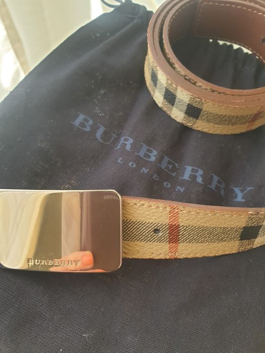 Cinto Burberry Camel