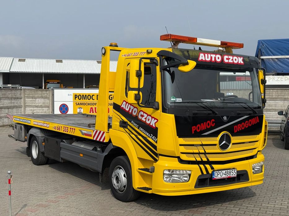 Mercedes-Benz Atego 1221  Atego 1221 , pomoc drogowa , holownik , płyta hydrauliczna