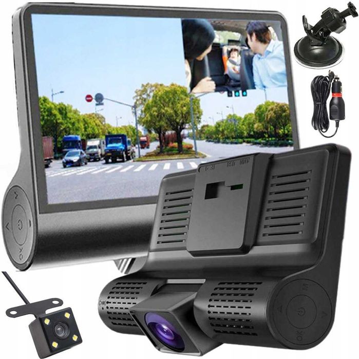 Wideo Rejestrator Jazdy 3 W 1