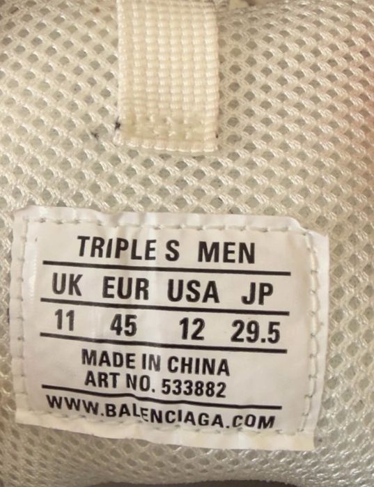Ténis Balenciaga N° 45 originais