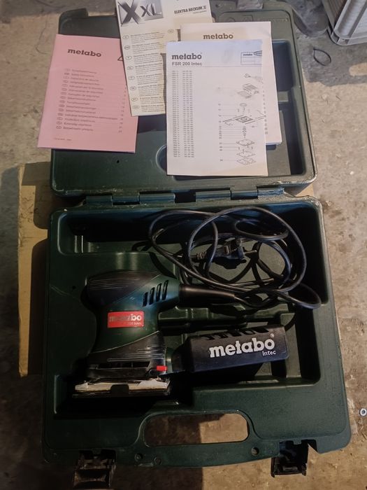 Szlifierka Metabo FSR 200 INTEC 100% SPRAWNA bosch makita milwaukee