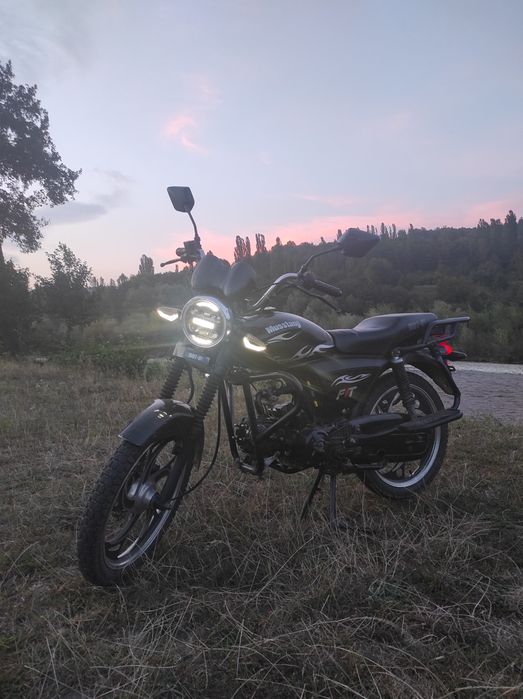 Продам мотоцикл альфа мустанг 125
